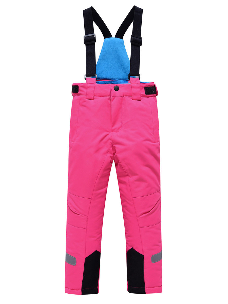 Купить Брюки горнолыжные подростковые для девочки розового цвета 9252R