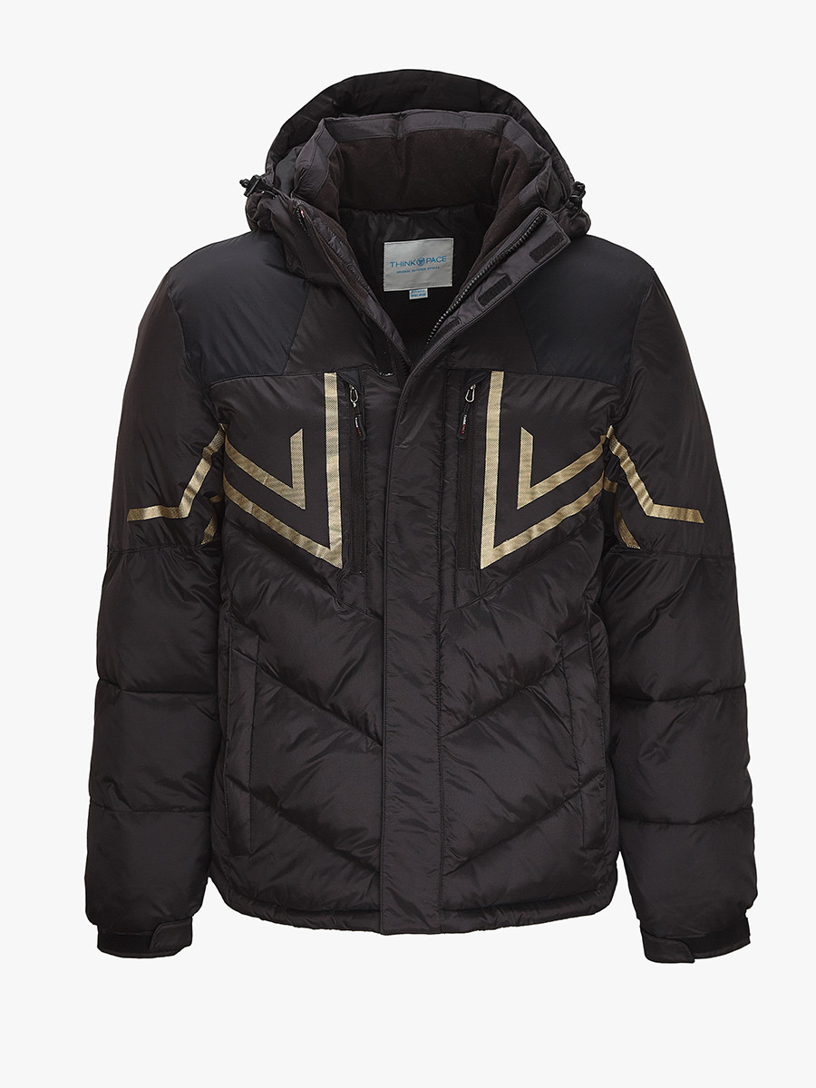 Купить Куртка зимняя мужская черного цвета 9449Ch