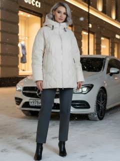 Купить куртки женские модные больших размеров оптом от производителя демисезонные недорого в Москве 1140B