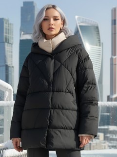 Купить куртки женские модные стеганные оптом от производителя зимние недорого в Москве 1170Ch