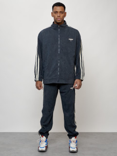 Купить спортивный костюм из вельвета мужской оптом недорого в Москве 15015TC