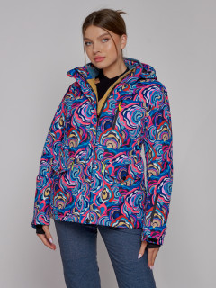Купить горнолыжную куртку женскую оптом от производителя недорого в Москве 2302-2S