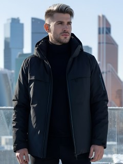 Купить горнолыжную куртку мужскую зимнюю оптом от производителя недорого в Москве по низкой цене 2412Ch