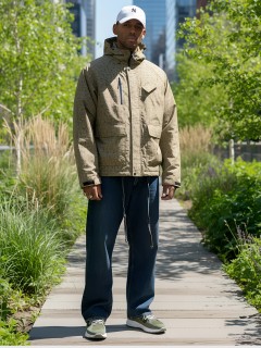 Купить спортивную мужскую куртки с капюшоном оптом от фабрики производителя дешево в Москве 25471B