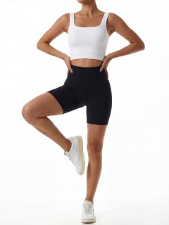 Купить велосипедки женские оптом от производителя в Москве дешево — высокая талия, плотные спортивные 266_1Ch