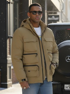 WONDERRMAN купить от производителя куртки спортивные мужские зимние с капюшоном молодежные модные дешево в Москве с доставкой по всей России 3222G