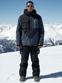 Leifensh - купить от производителя спортивные костюмы горнолыжные мужские зимние с капюшоном дешево в Москве с доставкой по всей России art: 392TS