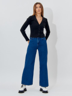 Купить джинсы клеш женские оптом от производителя дешево в Москве 536_136S
