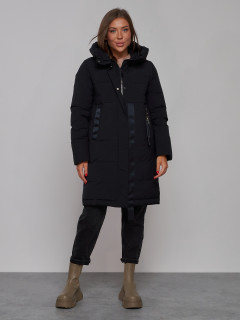 Купить пальто утепленное женское оптом от производителя недорого В Москве 59018Ch