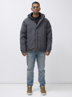 Купить куртку мужскую спортивную зимнюю большого размера оптом от производителя недорого в Москве 633TC
