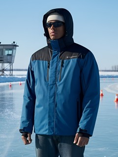 Купить горнолыжные куртки мужские зимние с капюшоном от фабрики производителя SNOWDREAM по низким ценам и дешево в Москве. Доставка по всей России. 7611S