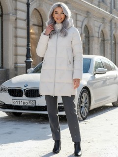 Купить куртки женские модные оптом от производителя зимнее недорого в Москве 7671B