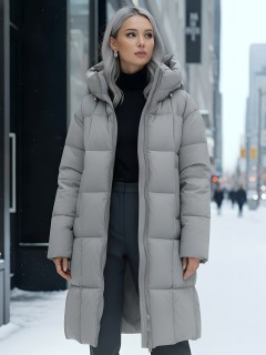 Купить пальто утепленное женское оптом от производителя зимнее недорого в Москве 7741Sr