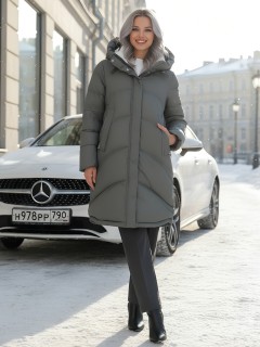 Фабрика производителя Visdeer предлагает купить от производителя женские зимнее пальто утепленное с капюшоном дешево в Москве с доставкой по России 7747Kh