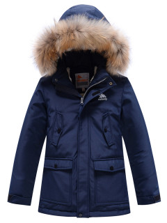 Купить оптом куртку парку подростковую для мальчика зимнюю недорого в Москве 9237TS