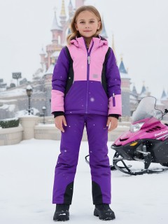 Купить горнолыжный костюм для девочки оптом от производителя недорого в Москве 9316F