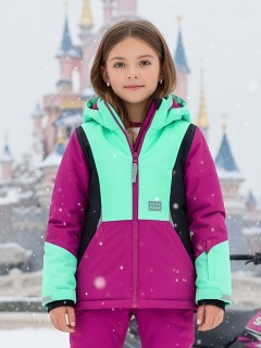 Купить горнолыжный костюм для девочки оптом от производителя недорого в Москве 9316M