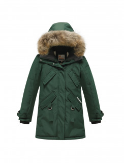 Купить куртку парку для девочки оптом от производителя недорого в Москве 9340TZ