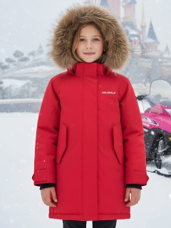 VALIANLY купить куртки парки подростковые детские для мальчиков зимние с мехом и овчиной от производителя дешево в Москве с доставкой по России 9446Kr