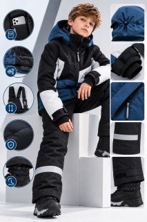 Горнолыжный костюм зимний для мальчика 9517TS — купить оптом недорого от производителя в Москве