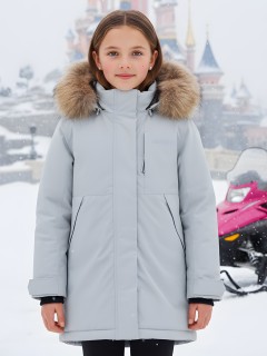 Парка зимняя подростковая для девочки 9532Sr — купить оптом от производителя недорого в Москве