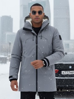 Куртка парка мужская зимняя оптом 9533-1Sr — купить недорого от производителя, Москва
