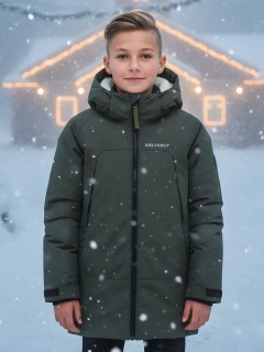 Парка зимняя подростковая для мальчика 9533Kh — купить оптом недорого от производителя в Москве