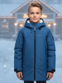 Парка зимняя подростковая для мальчика 9533S — купить оптом недорого от производителя в Москве
