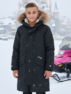 Зимняя куртка парка подростковая для мальчика 9535Ch — оптом от производителя недорого, Москва