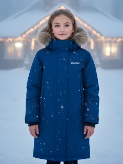 Парка зимняя подростковая для девочки 9536TS — купить оптом от производителя недорого в Москве