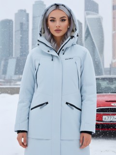 Куртка парка женская зимняя с капюшоном оптом 9538-1Si — купить недорого от производителя в Москве