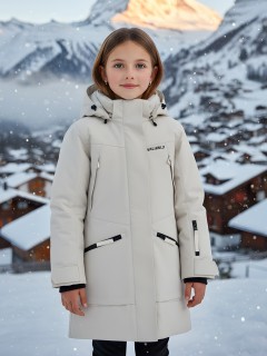 Парка зимняя подростковая для девочки 9538B — купить оптом недорого от производителя в Москве