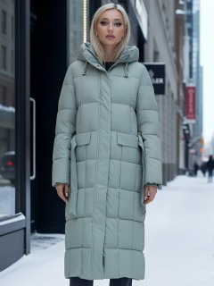 MTFORCE купить от производителя куртки пальто утепленные зимние с капюшоном женские дешево в Москве с бесплатной доставкой по всей России 9609Z