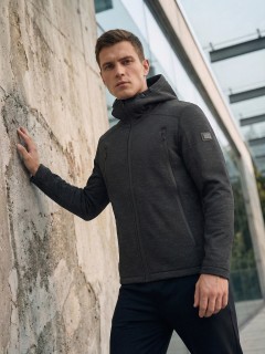 Ветровка мужская софтшелл виндстоппер с капюшоном купить оптом от производителя недорого в Москве 9613_2Ch