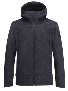 Ветровка мужская софтшелл виндстоппер с капюшоном купить оптом от производителя недорого в Москве 9613_2TS