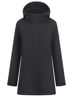 Парка женская софтшелл виндстоппер с капюшоном купить оптом от производителя недорого в Москве МТФОРС 9614_1Ch