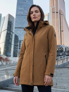 Парка женская софтшелл виндстоппер с капюшоном купить оптом от производителя недорого в Москве МТФОРС 9614_1G