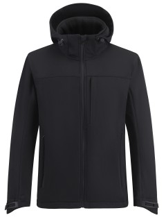 Ветровка мужская софтшелл виндстоппер с капюшоном купить оптом от производителя недорого в Москве 9615_1Ch