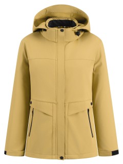 Ветровка женская софтшелл виндстоппер с капюшоном купить оптом от производителя недорого в Москве 9616_1G