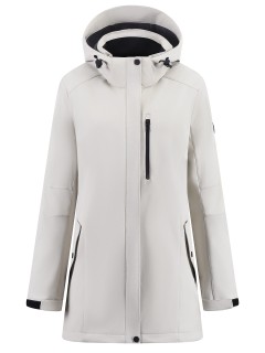 Парка женская софтшелл виндстоппер с капюшоном купить оптом от производителя недорого в Москве МТФОРС 9618_1Bl