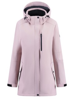 Парка женская софтшелл виндстоппер с капюшоном купить оптом от производителя недорого в Москве МТФОРС 9618_1R