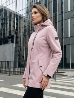 Парка женская софтшелл виндстоппер с капюшоном купить оптом от производителя недорого в Москве МТФОРС 9618_1R