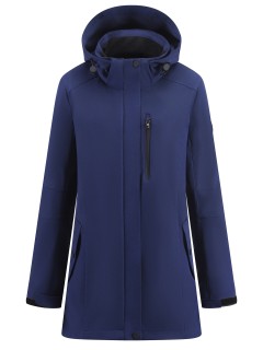 Парка женская софтшелл виндстоппер с капюшоном купить оптом от производителя недорого в Москве МТФОРС 9618_1TS