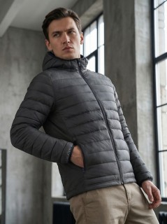 Куртка мужская гибридная стёганая с графеновой подкладкой купить оптом от производителя в Москве 9621_1Ch