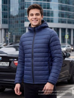 Куртка мужская гибридная стёганая с графеновой подкладкой купить оптом от производителя в Москве 9621_1TC