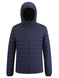 Куртка мужская стёганая с капюшоном с графеновой подкладкой купить оптом от производителя в Москве 9623_1TS