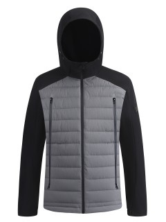 Куртка мужская гибридная стёганая с графеновой подкладкой купить оптом от производителя в Москве 9627_1Sr