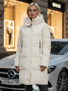 MTFORCE купить от производителя куртки утепленные зимние с капюшоном женские стеганные дешево в Москве с бесплатной доставкой по всей России 9629B