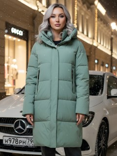 MTFORCE купить от производителя куртки утепленные зимние с капюшоном женские стеганные дешево в Москве с бесплатной доставкой по всей России 9629Z