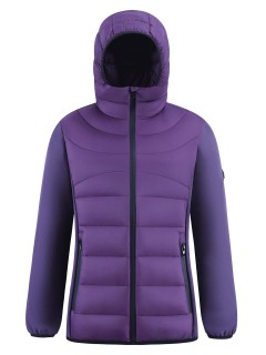 Куртка женская гибридная стёганая с графеновой подкладкой купить оптом от производителя в Москве 9630_1F